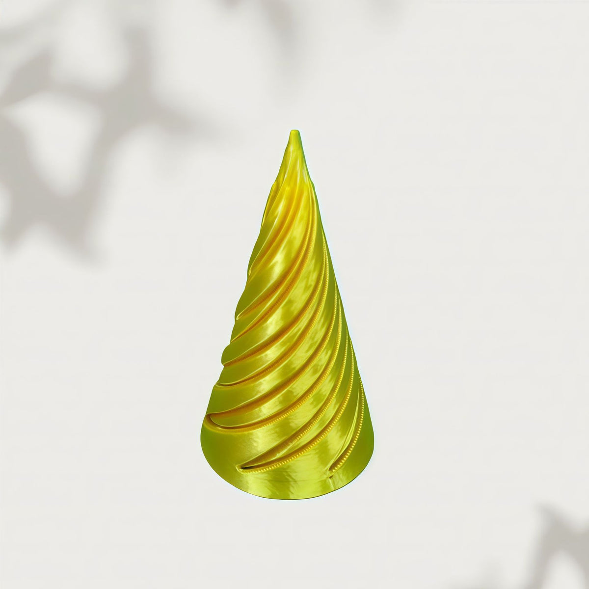 3D-Printed Spiral Stress-Relief Cone 3D Desktop Decoration