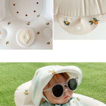 Inflatable Baby Chair for Dining & Bath