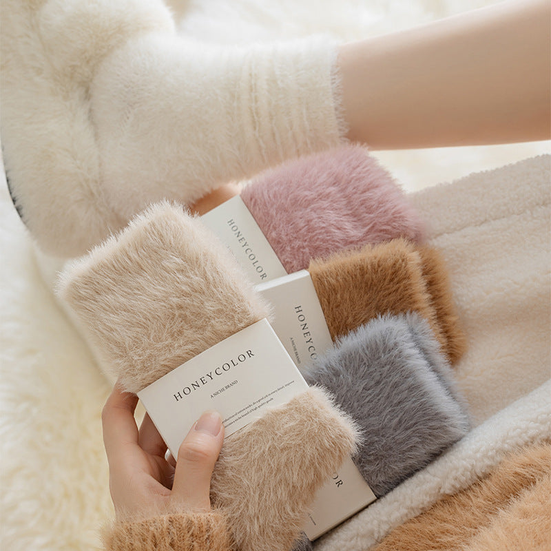 Fleece Lined Plush Winter Socks