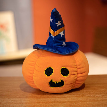 Halloween funny pumpkin pillow