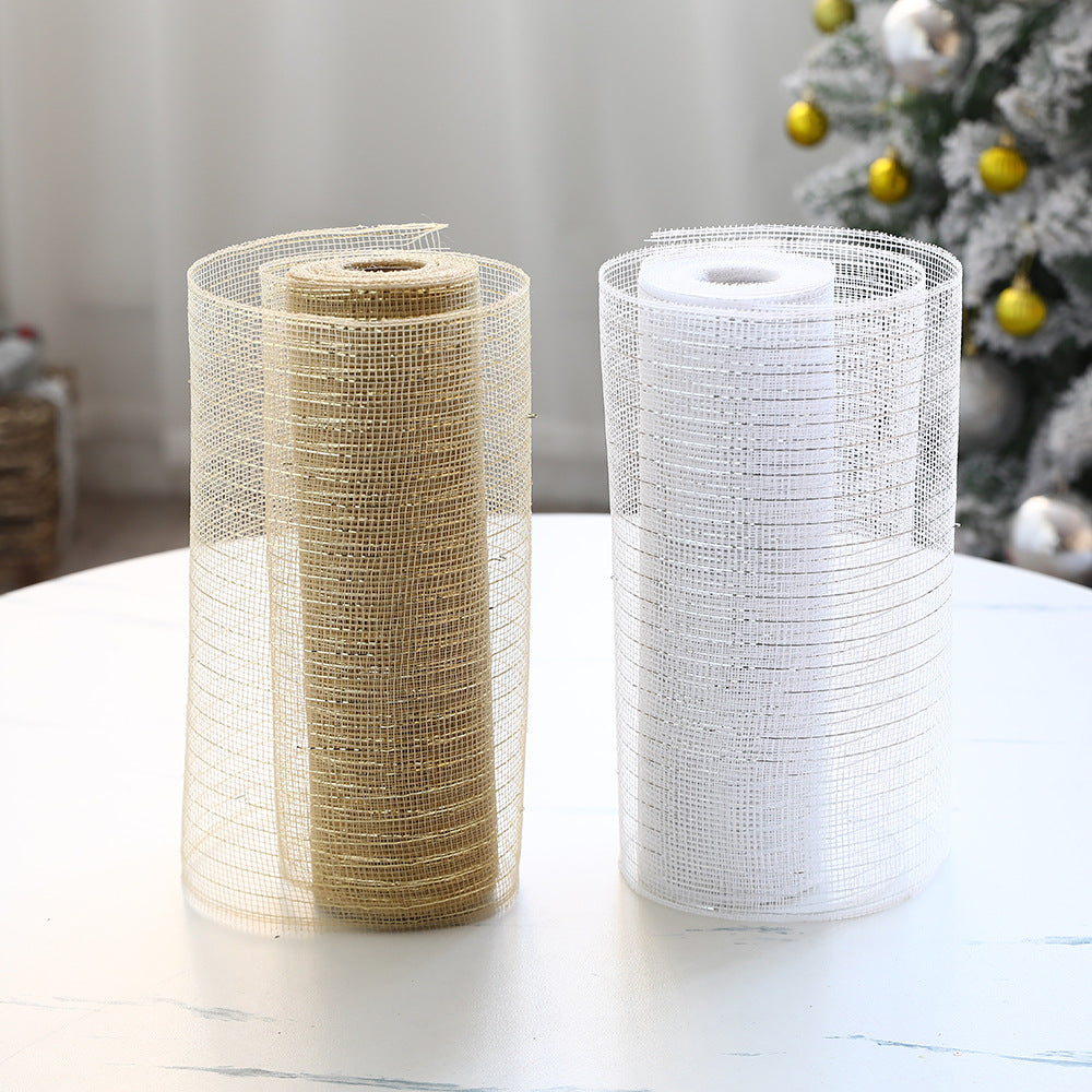 Glitter Mesh Roll Decoration