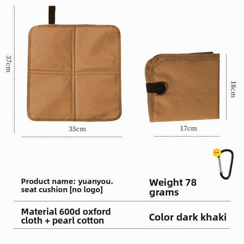 Folding Portable Outdoor Camping Seat Cushion