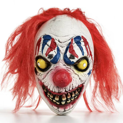 Halloween Clown Mask Latex Costume Party Performance Headgear