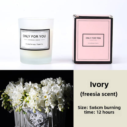Scented candles