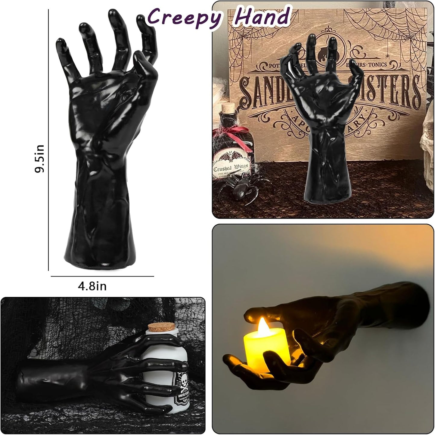Realistic Devil Hand Halloween Decor