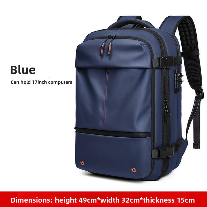 Men's Backpack Anti-Theft Computer Backpack Business Commuting Outdoor Travel Bag Vacuum Compression Backpack Customization