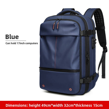 Men's Backpack Anti-Theft Computer Backpack Business Commuting Outdoor Travel Bag Vacuum Compression Backpack Customization