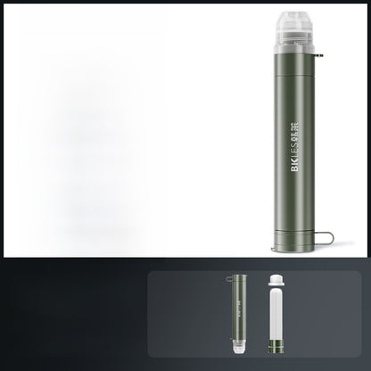 Portable Outdoor Water Purifier with Direct Drinking Filter