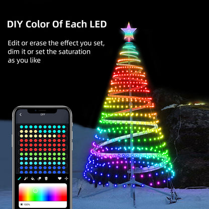 Christmas Tree Light Strings with App Control