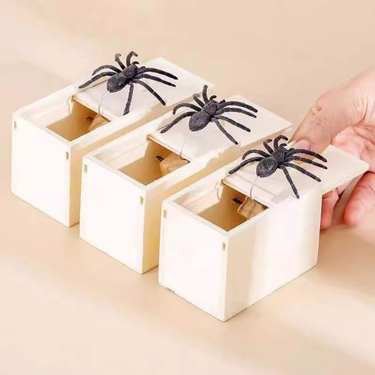 Spring Spider Prank Box