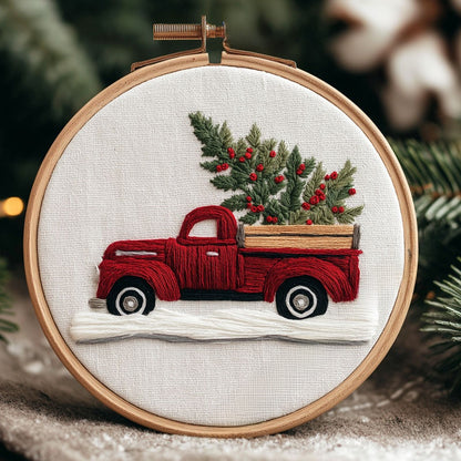 Christmas Embroidery Cross Stitch Kit