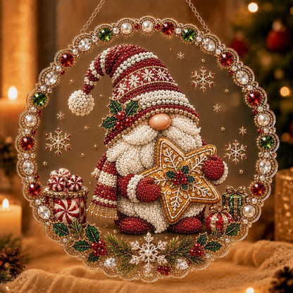 Christmas Diamond Painting Door Hanger