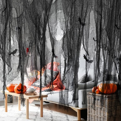 Halloween Decorative Gauze Cloth for Horror Atmosphere