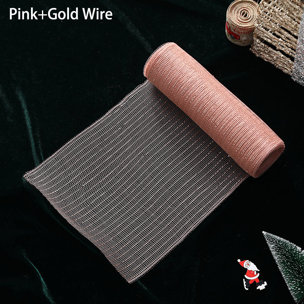 Glitter Mesh Roll Decoration