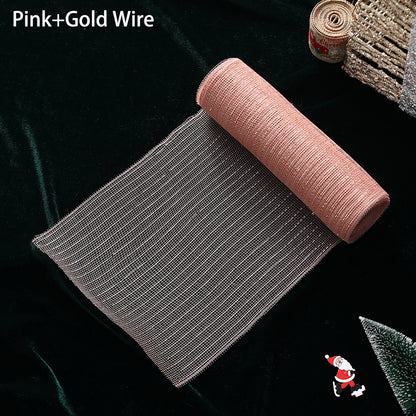 Glitter Mesh Roll Decoration