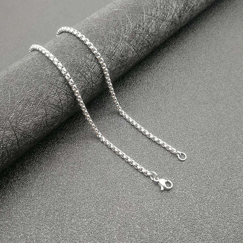 Titanium Steel Star of David Pendant Necklace