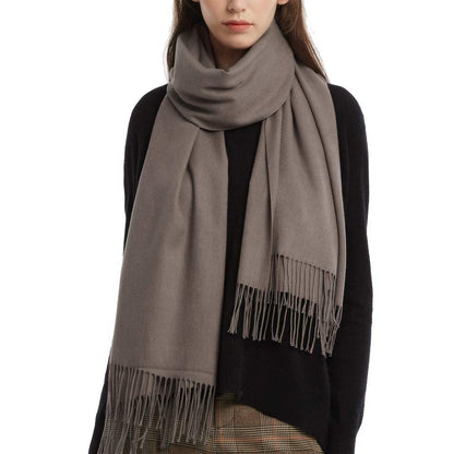Women's imitation cashmere shawl long scarf