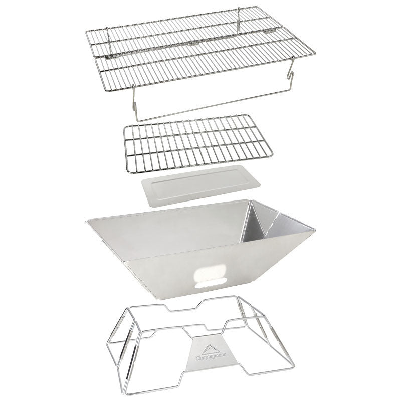 Foldable Outdoor Barbecue Grill