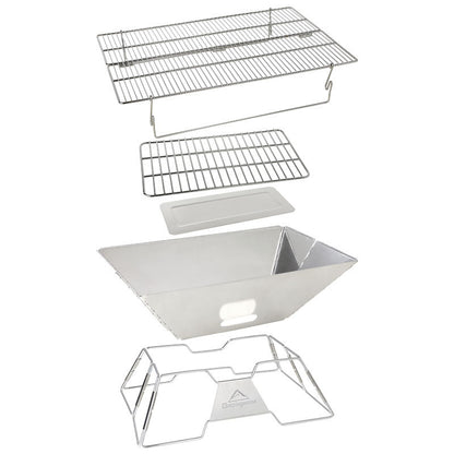 Foldable Outdoor Barbecue Grill
