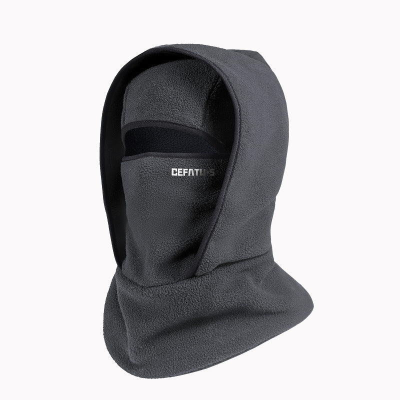 Winter Fleece Hat Neck Gaiter Face Mask