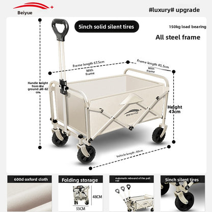 Foldable Outdoor Camping Cart