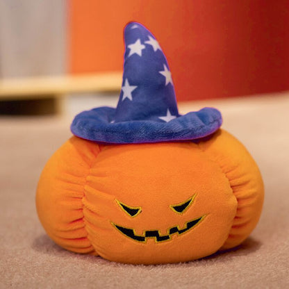 Halloween funny pumpkin pillow