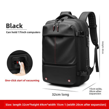 Men's Backpack Anti-Theft Computer Backpack Business Commuting Outdoor Travel Bag Vacuum Compression Backpack Customization