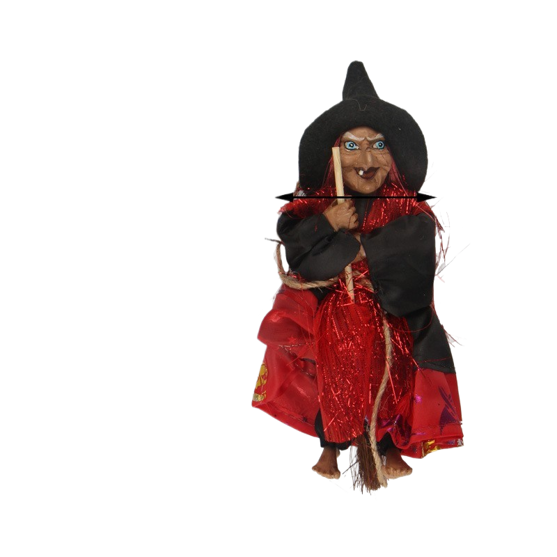 Halloween bar vintage witch ornaments broom haunted
