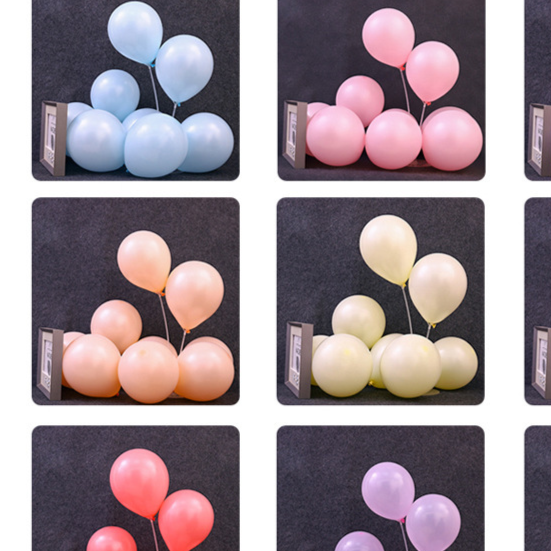 Pearlescent Latex Balloons for Party Decoration