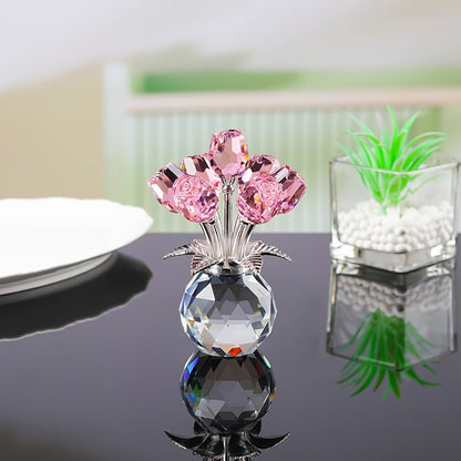 Crystal Rose Home Decor Gift