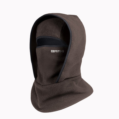 Winter Fleece Hat Neck Gaiter Face Mask