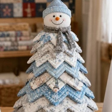 Quilted Christmas Tree Set