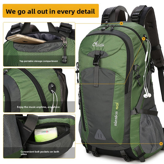 Multifunctional Outdoor Hiking Backpack Large Capacity Travel Bag