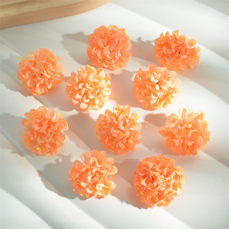 Hydrangea Artificial Flower Heads for DIY Decoration