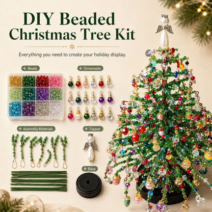 DIY Beaded Christmas Tree Craft Kit