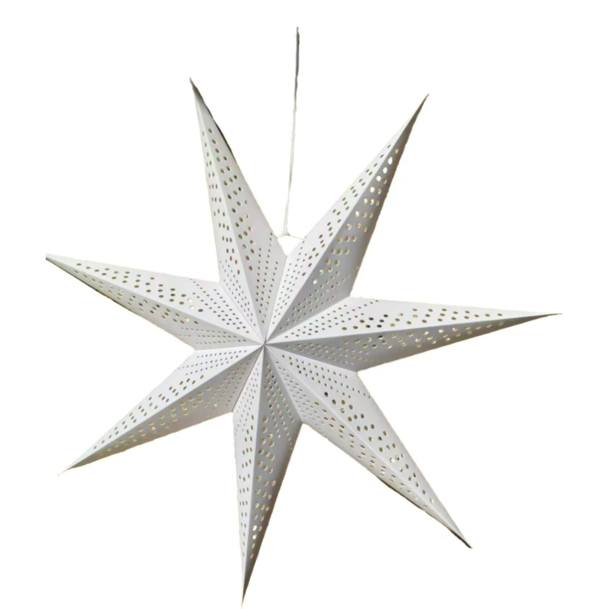 Seven-Pointed Star Christmas Hanging Decoration