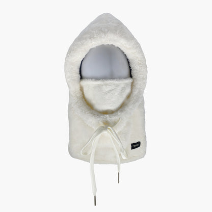 Plush Windproof Winter Hat with Ear and Neck Protection