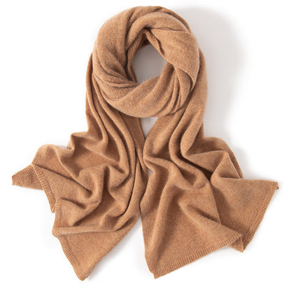 Pure Cashmere Scarf Unisex Winter Neck Warmer