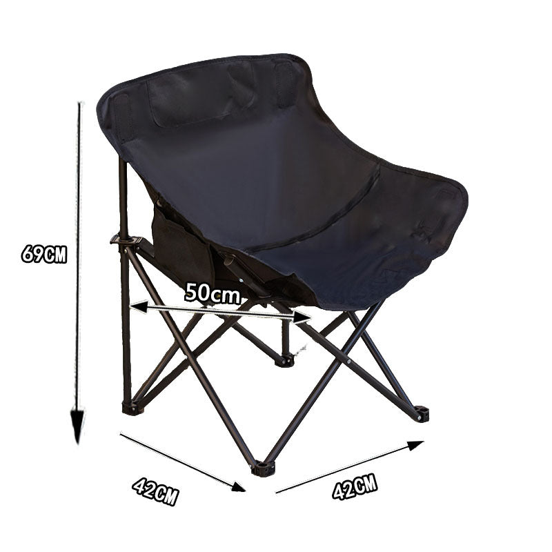 Portable Outdoor Folding Moon Chair