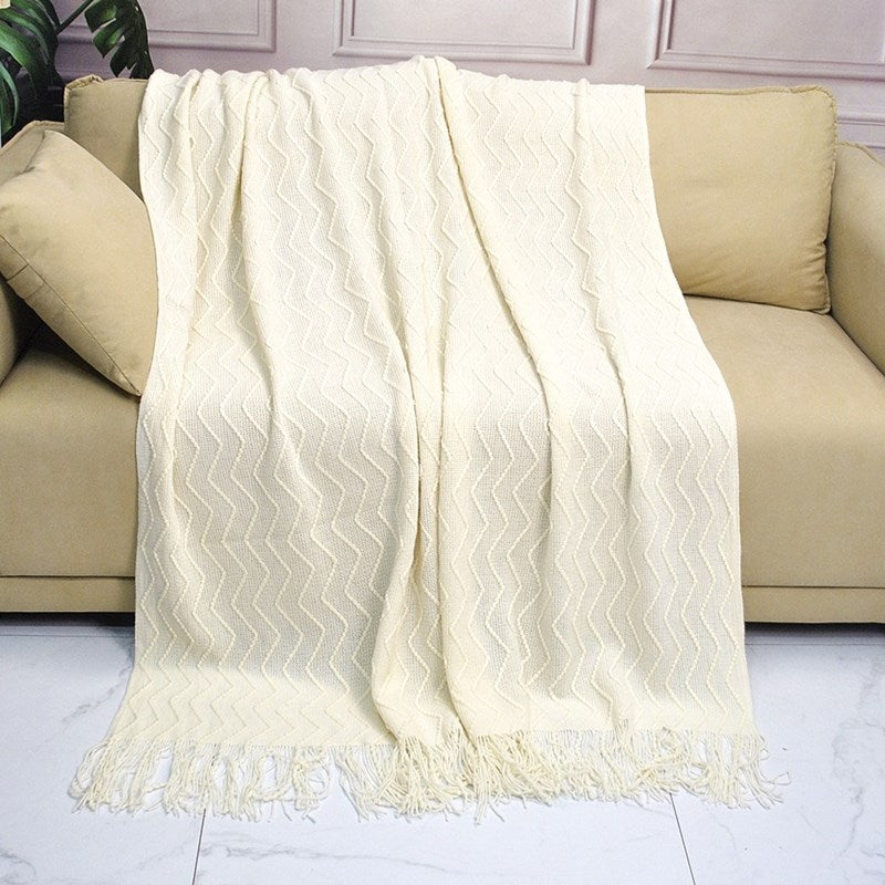 Knitted blanket