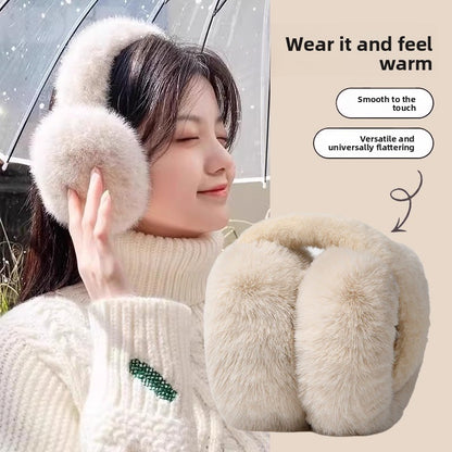 Foldable Plush Winter Earmuffs