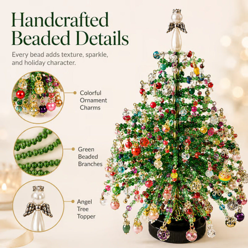 DIY Beaded Christmas Tree Craft Kit