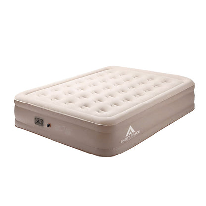 Inflatable mattress for outdoor camping folding bed