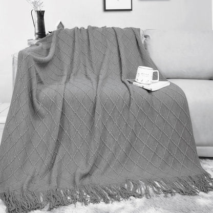 Knitted blanket