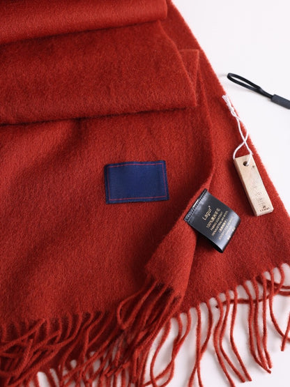 Merino Wool Scarf Winter Warm Unisex