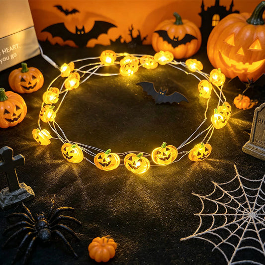 Halloween Light String Pumpkin Light