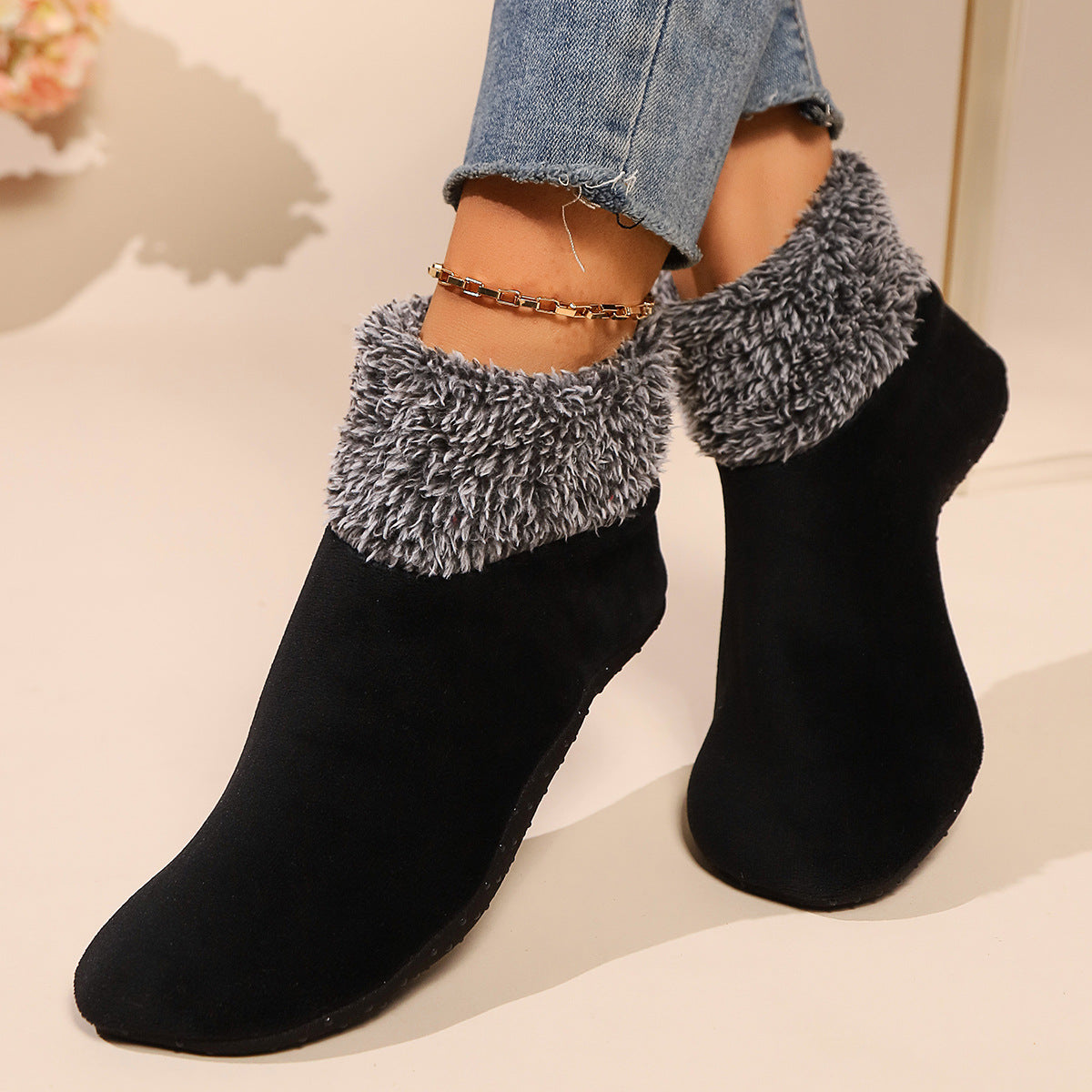 Women's Winter Anti-slip Thickened Floor Socks