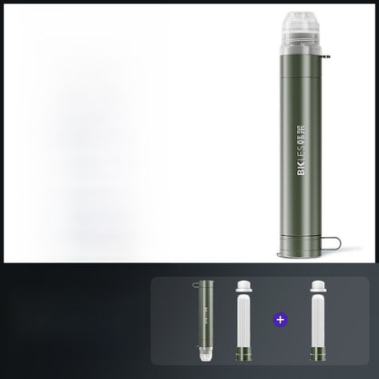 Portable Outdoor Water Purifier with Direct Drinking Filter