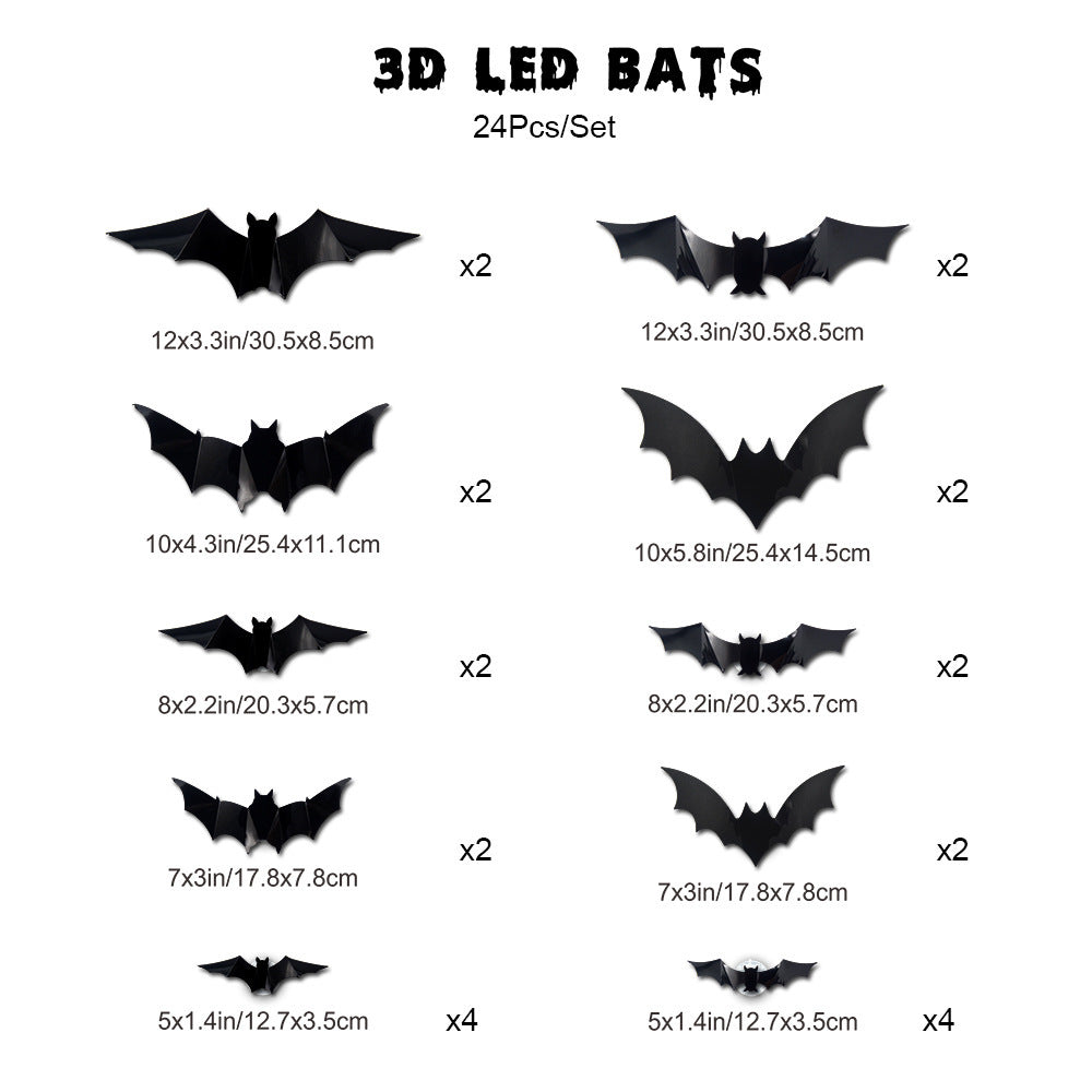 Halloween LED wall stickers