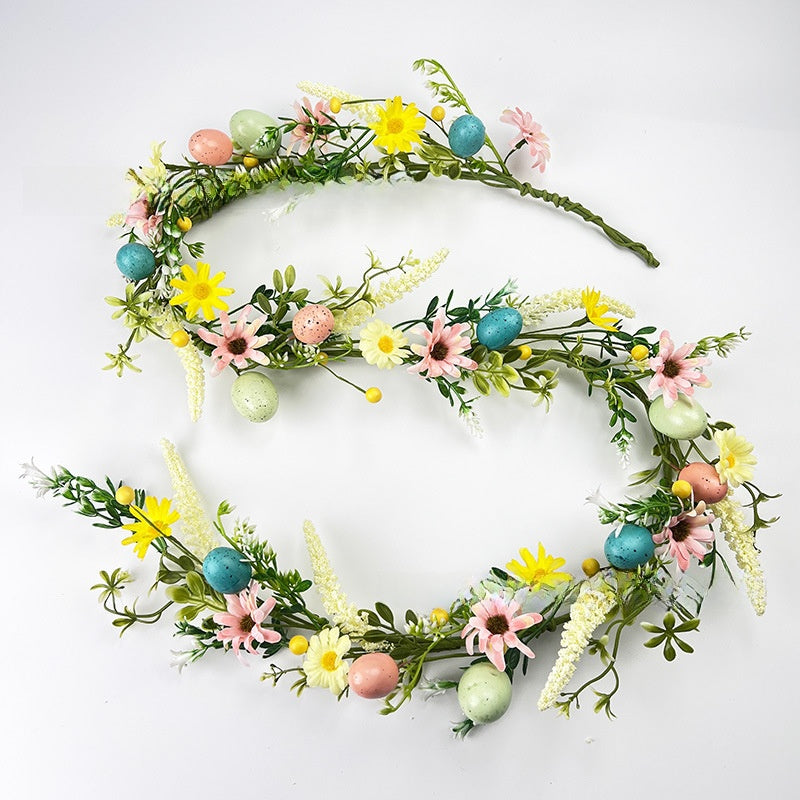 Easter wreath decoration